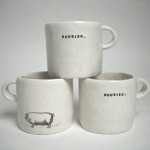 ceramic mugs by rae dunn
