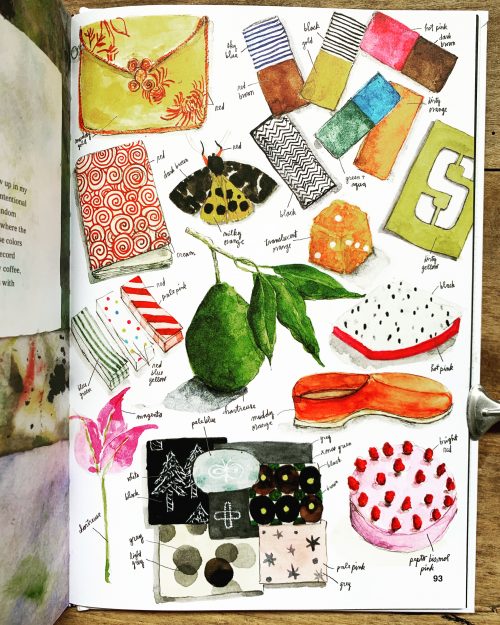 Rae Dunn D.I.Y Sketchbook Art Book Scrapbook + Markers, Stickers