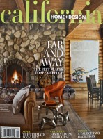 2007 January - California Home + Design cover