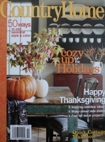 2008 November - Country Home cover